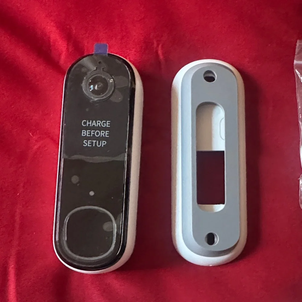 Black and White Video Doorbell